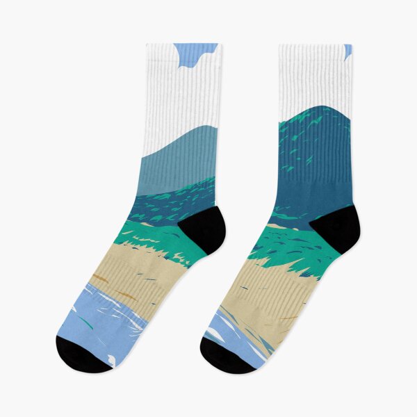 Item preview, Joaquina Beach Brazil Travel Art Vintage designed and sold by KrisSidDesigns.