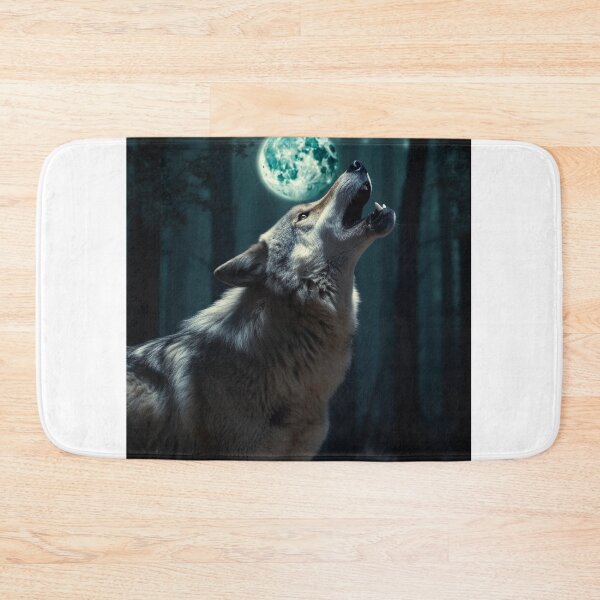Item preview, Wolf calling his pack designed and sold by EdicionesJML.