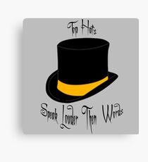 Top Hat Canvas Print