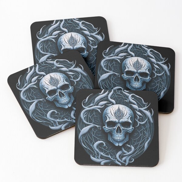 Item preview, Dark Creepy Skull  designed and sold by Kai 9art.