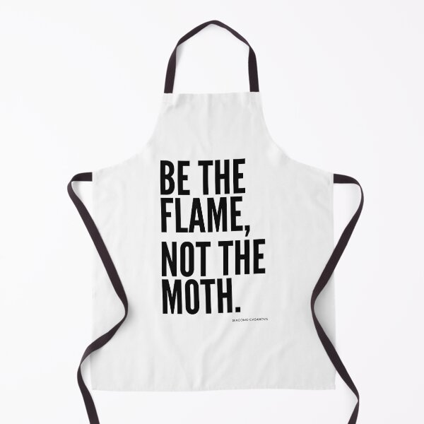Item preview, Be the Flame, Not the Moth Mantra, Giacomo Casanova, Bright designed and sold by PixelPulsar.