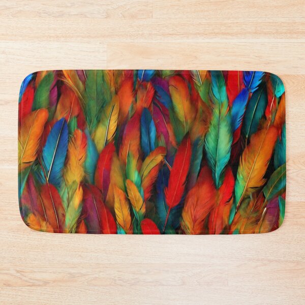 Item preview, feather multi color pattern  designed and sold by Md Rashid  Hasan.