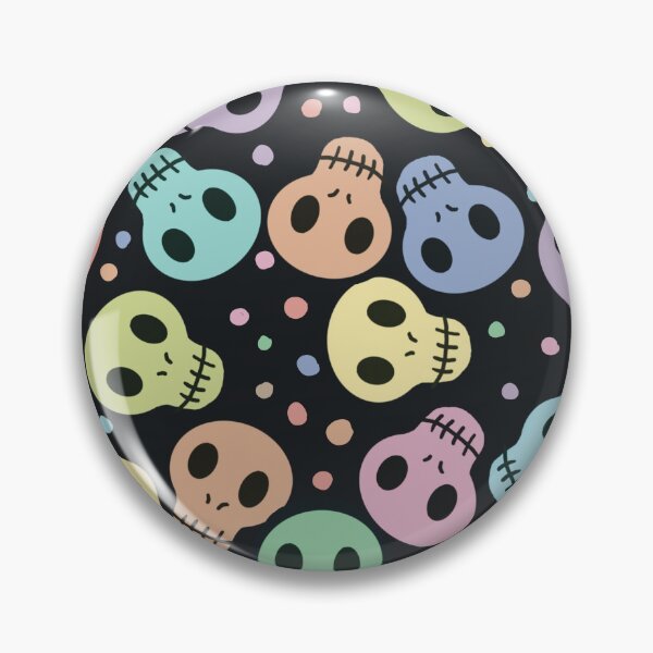 Item preview, Candy Skull Pattern 1 designed and sold by MistyMortal.