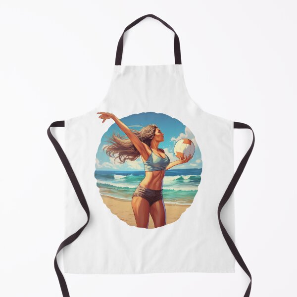 Item preview, Beautiful beach volleyball player designed and sold by SmileshareShop.