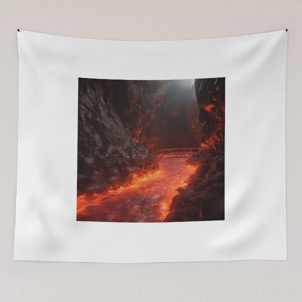 Item preview, Lava river designed and sold by EdicionesJML.