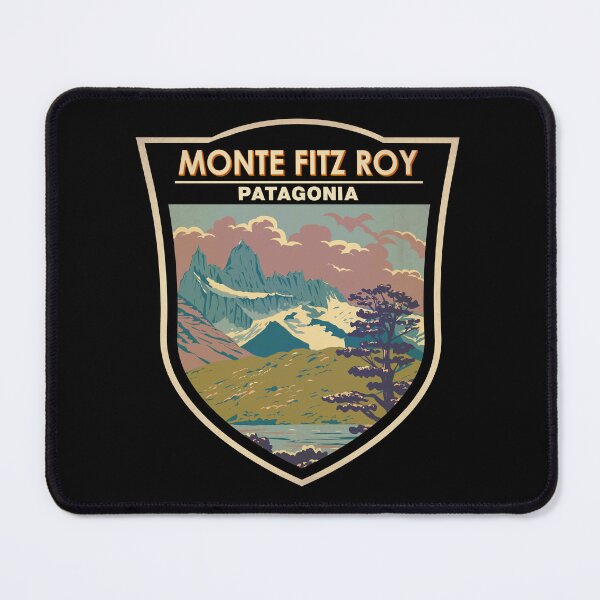 Item preview, Monte Fitz Roy Patagonia Badge designed and sold by KrisSidDesigns.