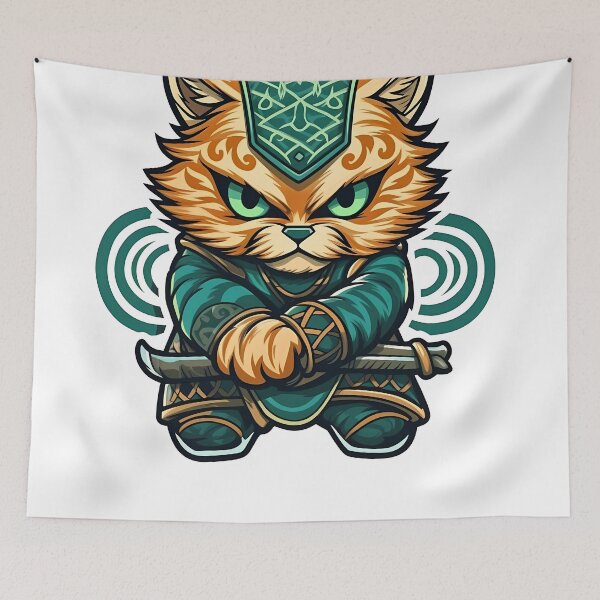 Item preview, Ninja Cat designed and sold by Win Hardy.