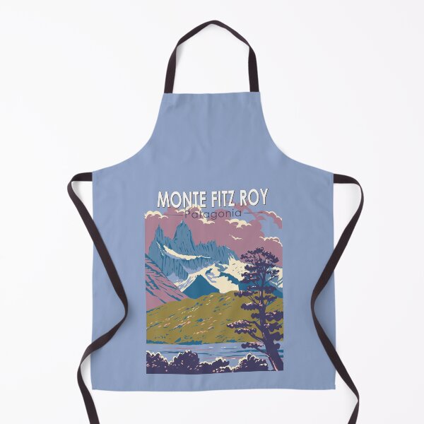Item preview, Monte Fitz Roy Patagonia Travel Art Vintage designed and sold by KrisSidDesigns.