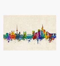 Vilnius Lithuania Skyline Photographic Print