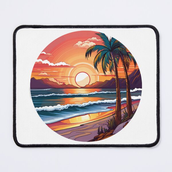 Item preview, Beautiful beach summer sunset designed and sold by SmileshareShop.