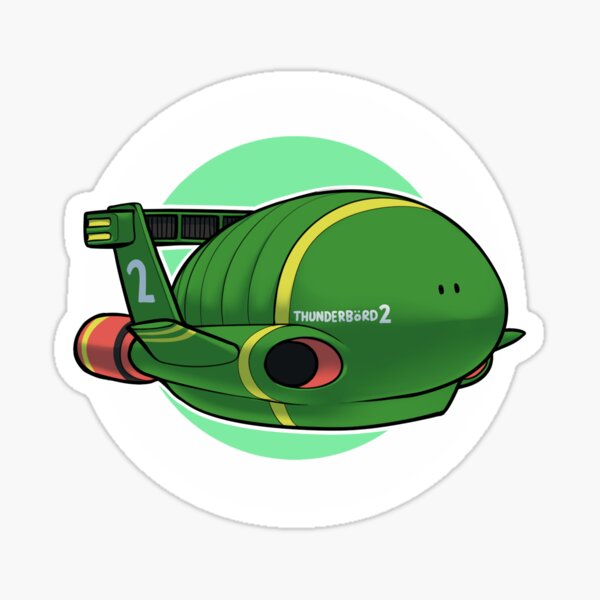 Thunderbird 2 Sticker