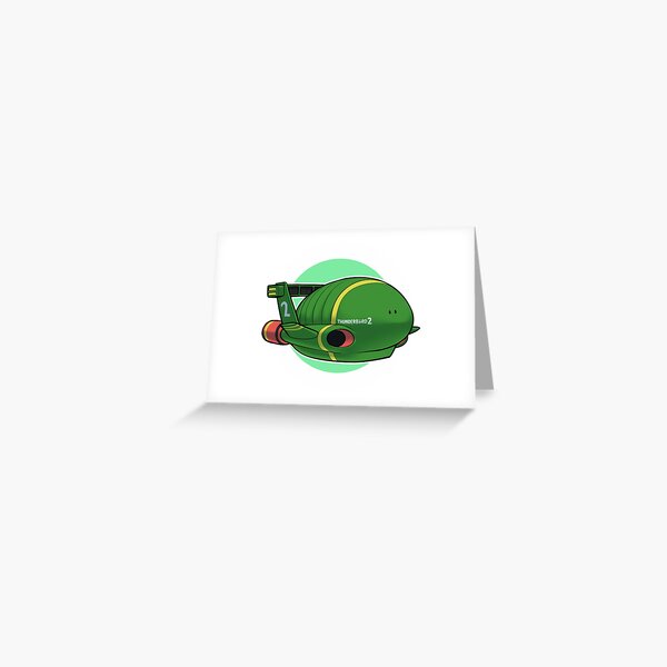 Thunderbird 2 Greeting Card