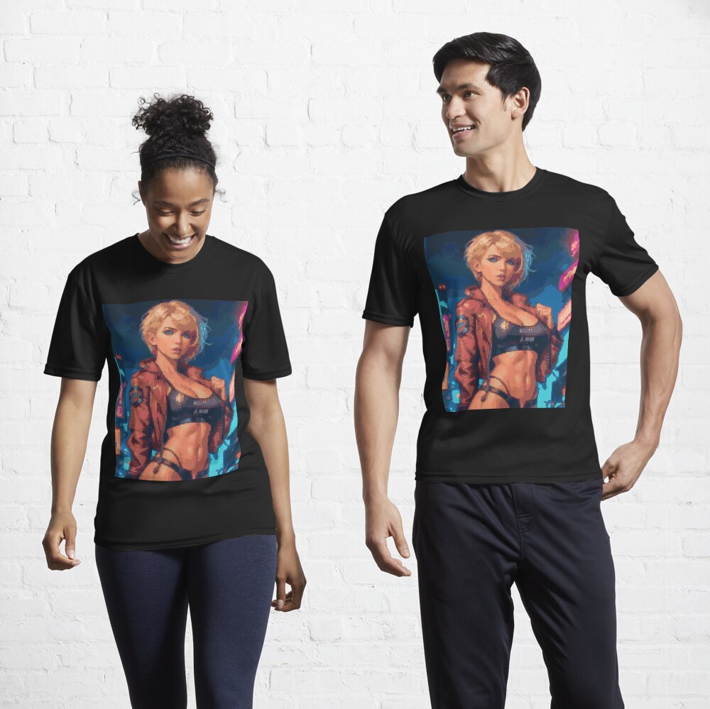 Item preview, Active T-Shirt designed and sold by 8bitglam.