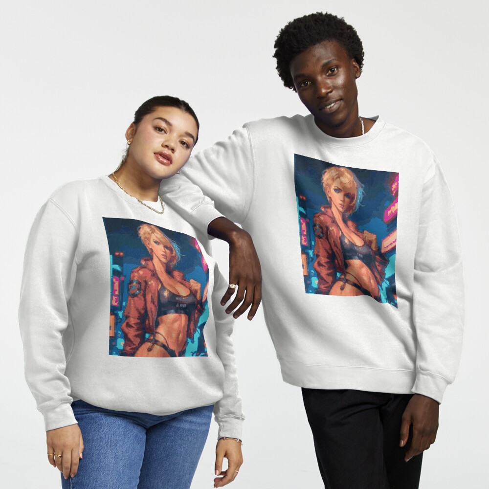 Item preview, Pullover Sweatshirt designed and sold by 8bitglam.