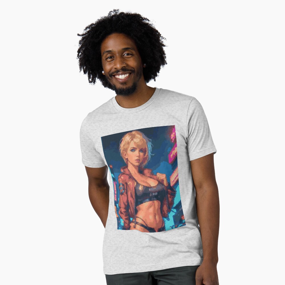 Item preview, Tri-blend T-Shirt designed and sold by 8bitglam.