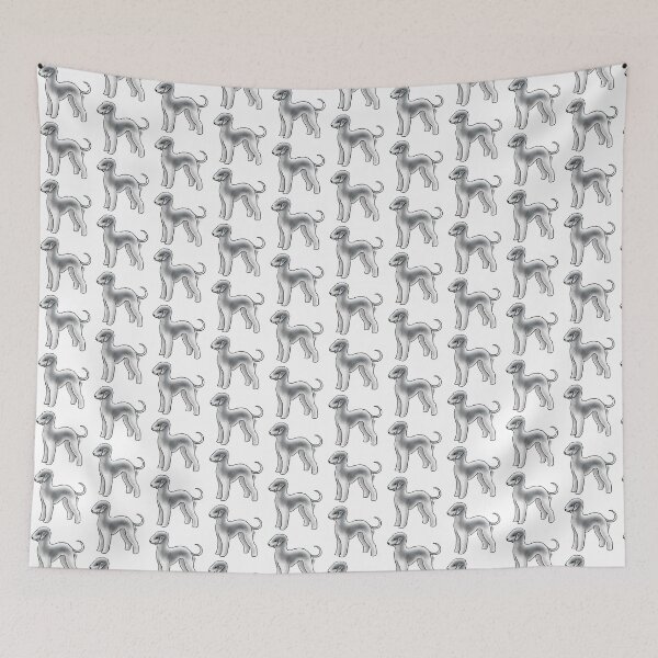 Item preview, Bedlington Terrier - Blue and White designed and sold by Jennifer Stolzer.