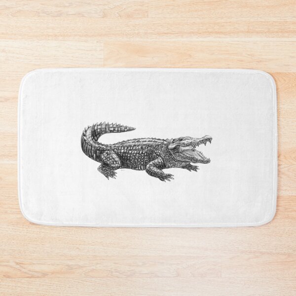 Item preview, Nile Crocodile (Realistic Pencil Drawing) | Safari Sketches designed and sold by flypigart.