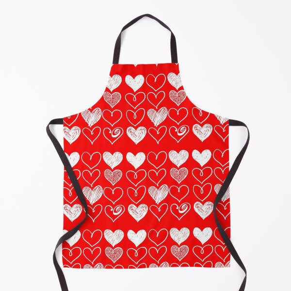 Item preview, doodle hearts Valentines day hearts for women, unique one of a kind designed and sold by SleeplessLady.