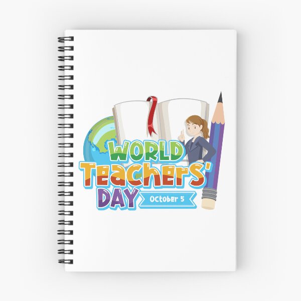 Item preview, World teacher's day educational celebration inspirational teachers learning designed and sold by DreamStore360.