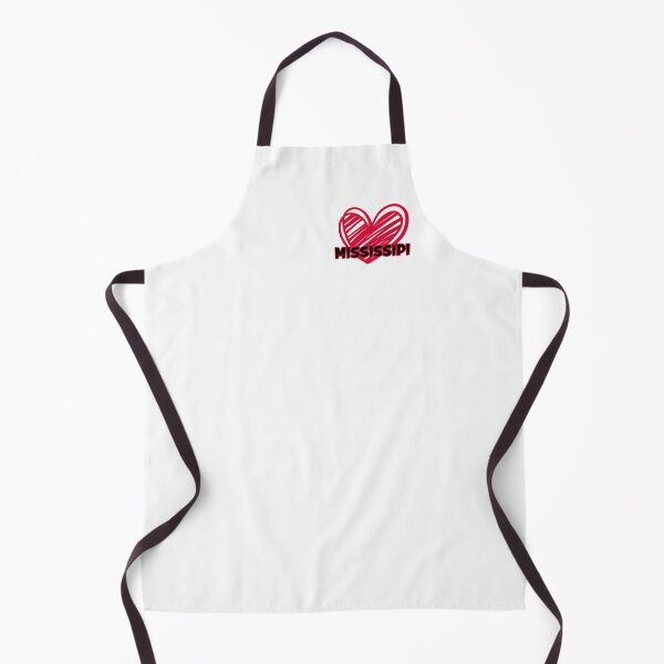 Item preview, Heartbeat of Mississippi: Red Doodle Heart and Black Text designed and sold by EmeraldeaArt.