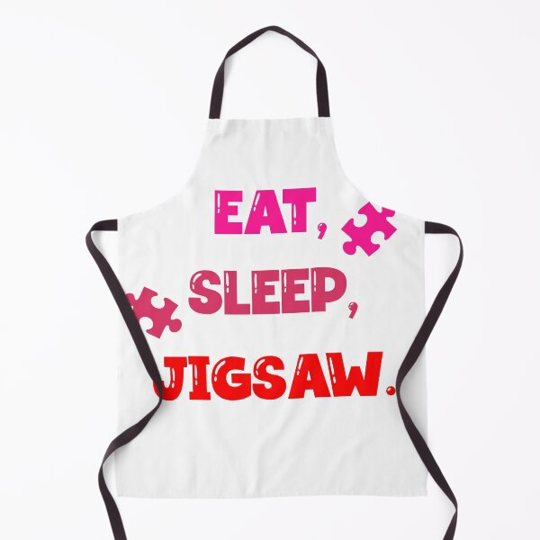 Item preview, Eat, sleep, jigsaw. designed and sold by MiowandMolly.
