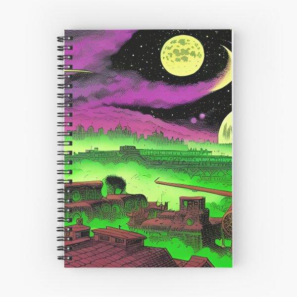 Item preview, Comic World - A World illustrated like a Comic Strip. designed and sold by PixieDustAIArt.