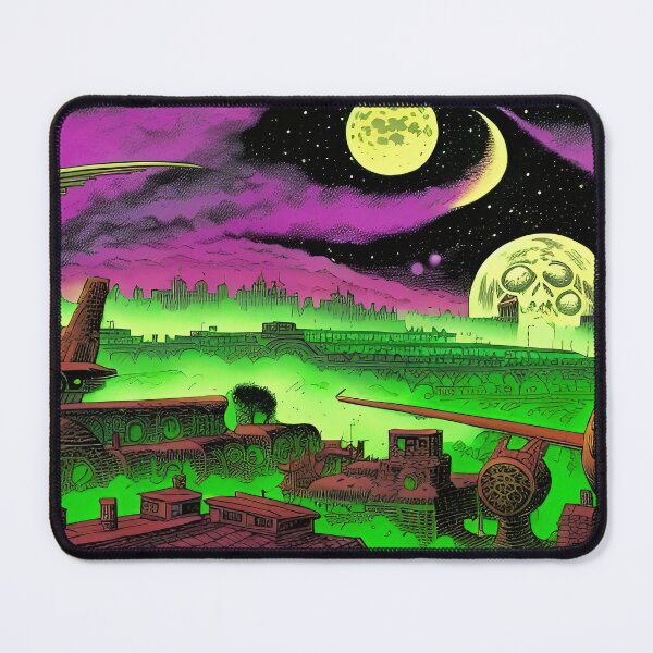 Item preview, Comic World - A World illustrated like a Comic Strip. designed and sold by PixieDustAIArt.