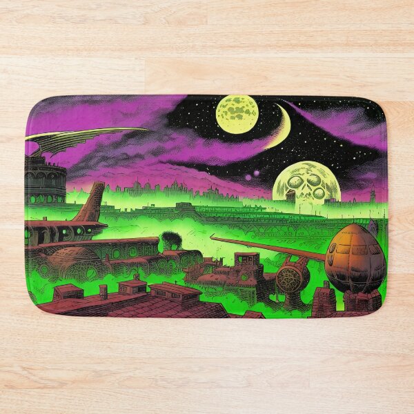 Item preview, Comic World - A World illustrated like a Comic Strip. designed and sold by PixieDustAIArt.