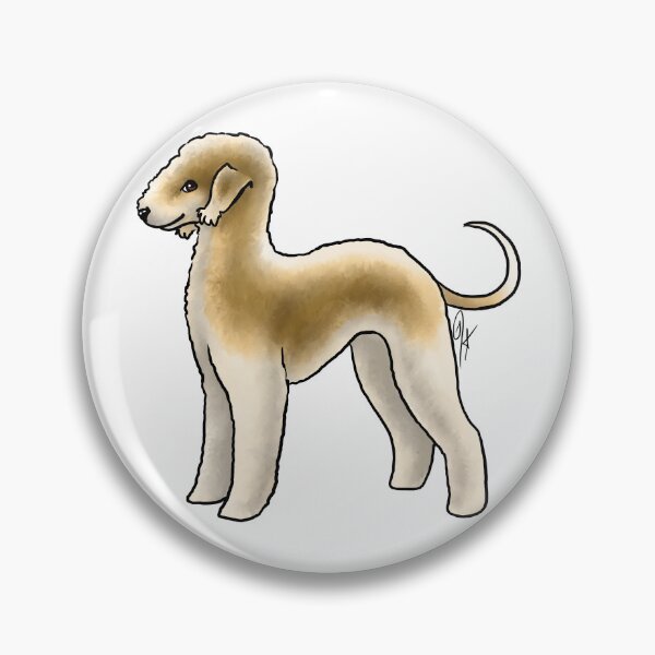 Item preview, Bedlington Terrier - Clipped Sandy designed and sold by Jennifer Stolzer.