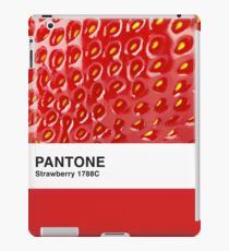 Erdbeere Pantone iPad-Hülle & Klebefolie