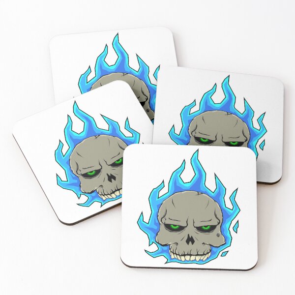 Item preview, flaming skull hellfire intense style designed and sold by FairyTheio.
