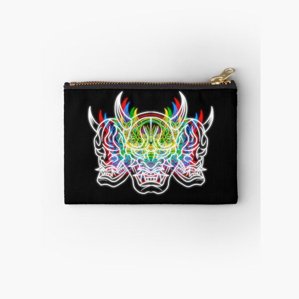 Item preview, Triple Neon Hannah Design - Three Neo Oni Masks designed and sold by Mitch616Art.