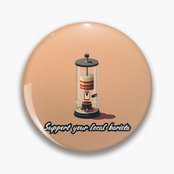 Item preview, Support Your Local Barista designed and sold by QuantumPalette.