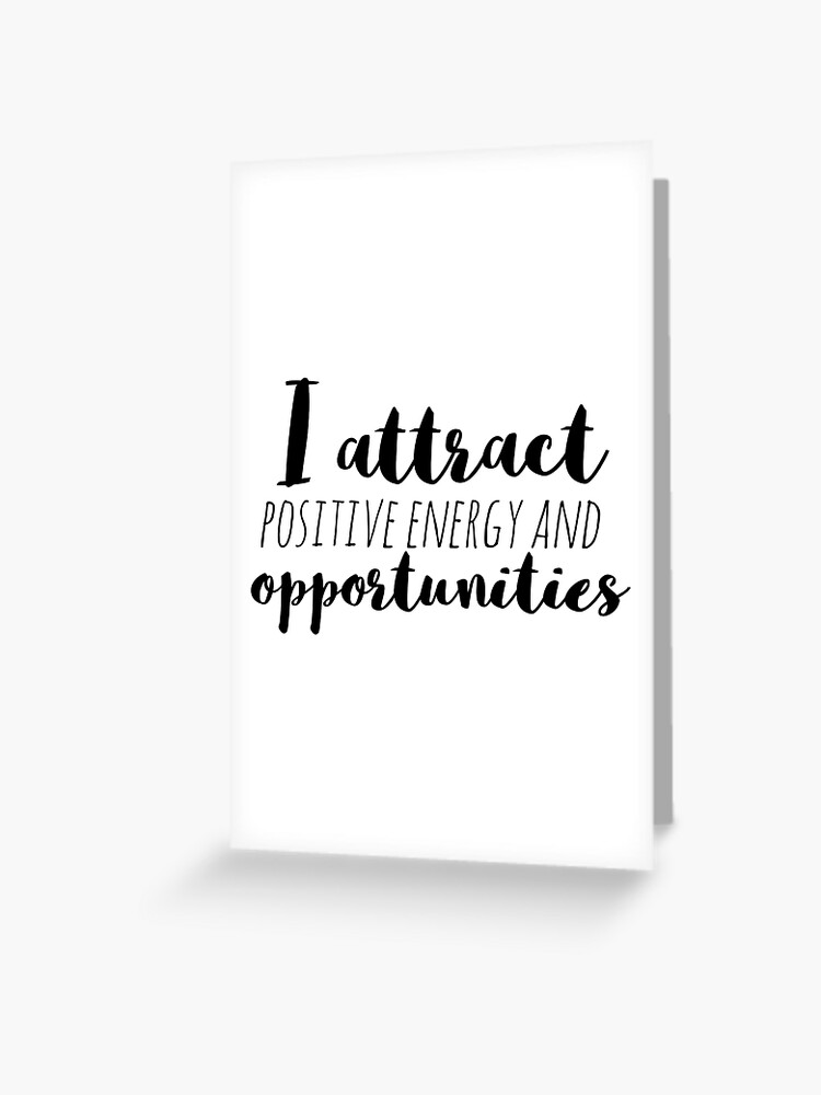 Positive Energy {Greeting Card} Positive Energy {Greeting Card}