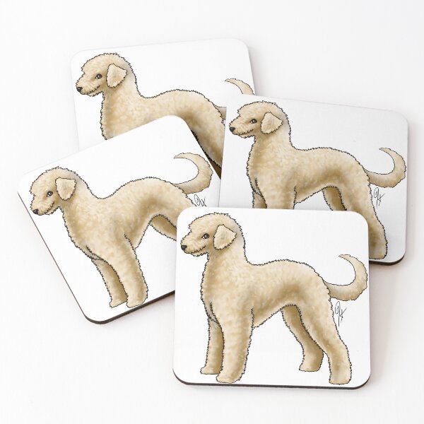 Item preview, Bedlington Terrier - Un-Clipped Sandy designed and sold by Jennifer Stolzer.