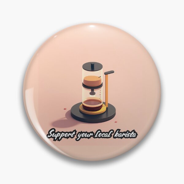 Item preview, Support Your Local Barista designed and sold by QuantumPalette.
