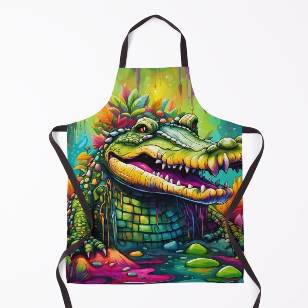 Item preview, Vibrant Visions (Crocodile) designed and sold by Morrigan Austin.