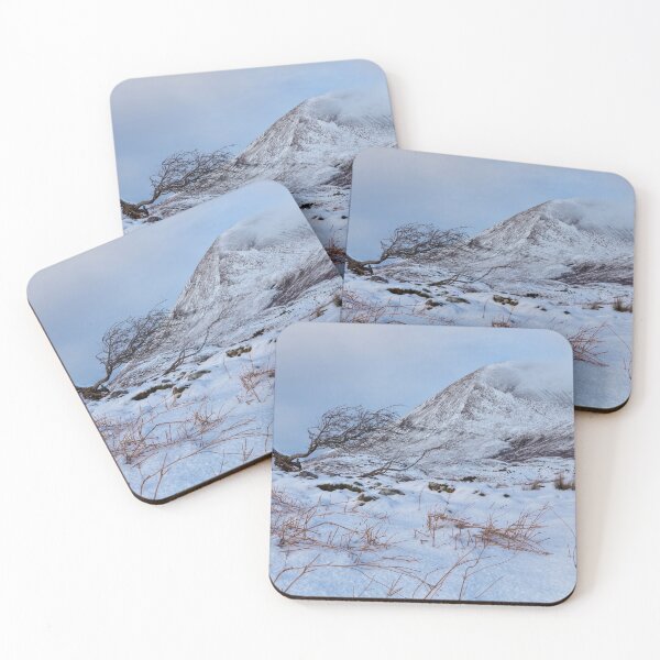 Item preview, Red Hills Snow Scene Torrin Skye Scotland. designed and sold by PhotosEcosse.