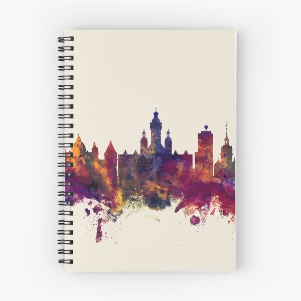 Item preview, Leipzig Germany Skyline designed and sold by ArtPrints.