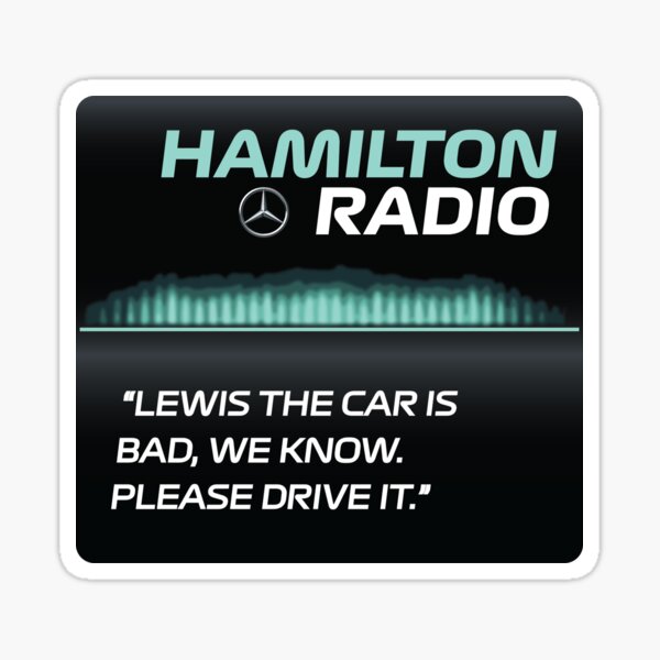 Aperçu de l'œuvre toto wolff message radio en colère créée et vendue par elliottbryan.