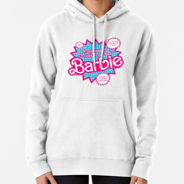 Barbie Script Logo Unisex Crew Hoodie