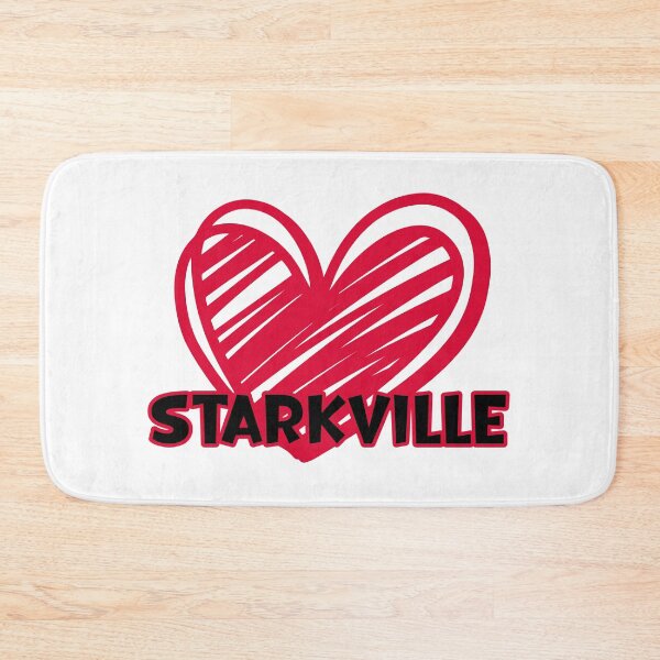 Item preview, Heartfelt for Starkville: Red Doodle Heart and Black Text designed and sold by EmeraldeaArt.