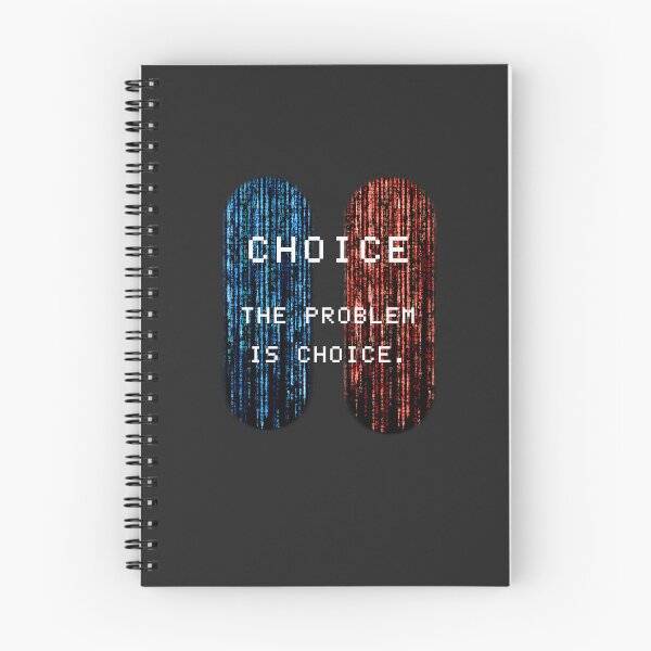 Item preview, The Matrix The Red Pill or Blue Pill - Choice, cyberpunk, neo, morpheus, retro 90s, The matrix quotes / black designed and sold by SoloAutenica.