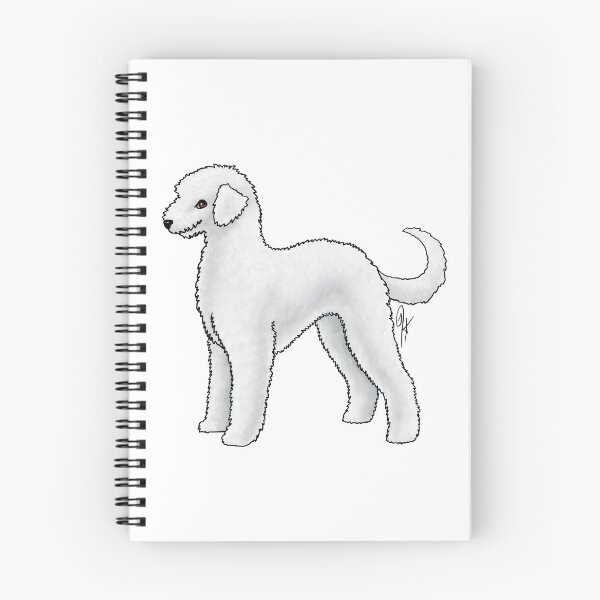 Item preview, Bedlington Terrier - Un-Clipped White designed and sold by Jennifer Stolzer.