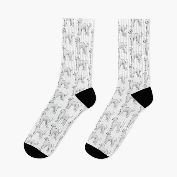 Item preview, Bedlington Terrier - Un-Clipped White designed and sold by Jennifer Stolzer.