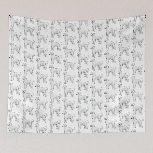 Item preview, Bedlington Terrier - Un-Clipped White designed and sold by Jennifer Stolzer.