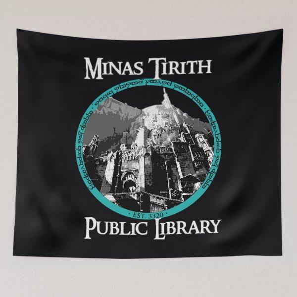 Item preview, MINAS TIRITH PUBLIC LIBRARY  	 designed and sold by pmynsosaots59.