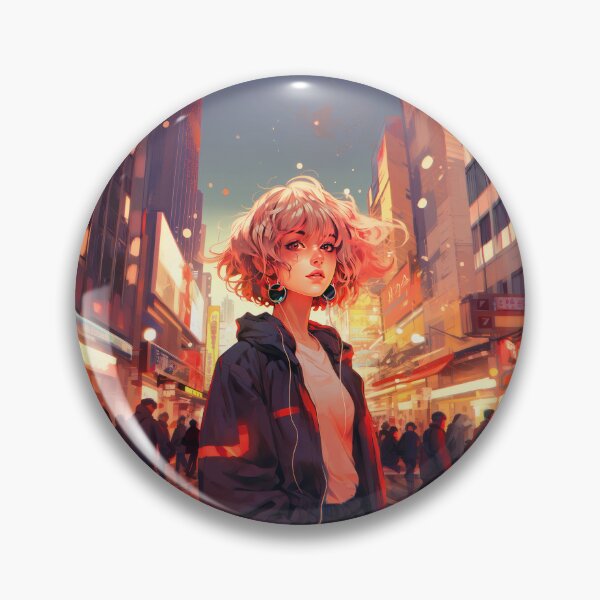 Aperçu de l'œuvre Anime Girl - Ville occupée créée et vendue par mentedejeff.