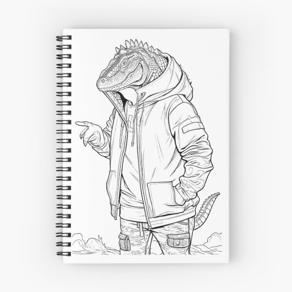 Item preview, Reptil con capucha designed and sold by HanaiPrint.