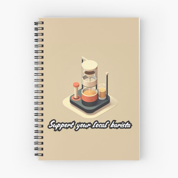 Item preview, Support Your Local Barista designed and sold by QuantumPalette.